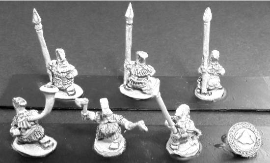 Dwarven Forgiven with Spears and Shields